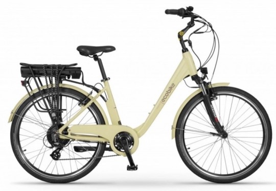 rama w rowerze elektrycznym ecobike trafiic 26 beige